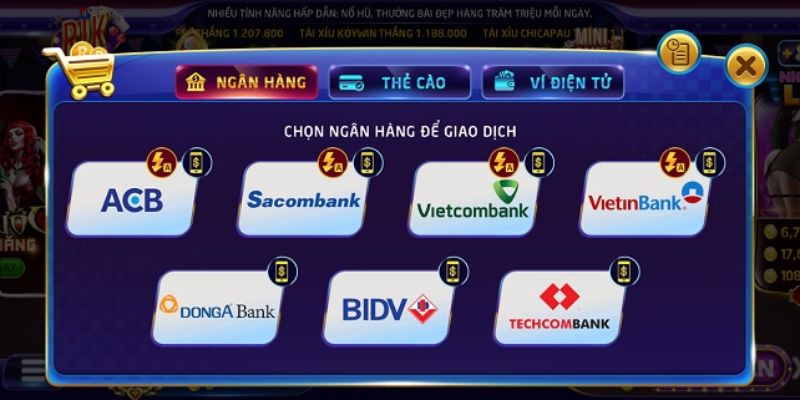 chon phuong thuc thich hop Sử Dụng Các Phương Thức Nạp Tiền Phù Hợp